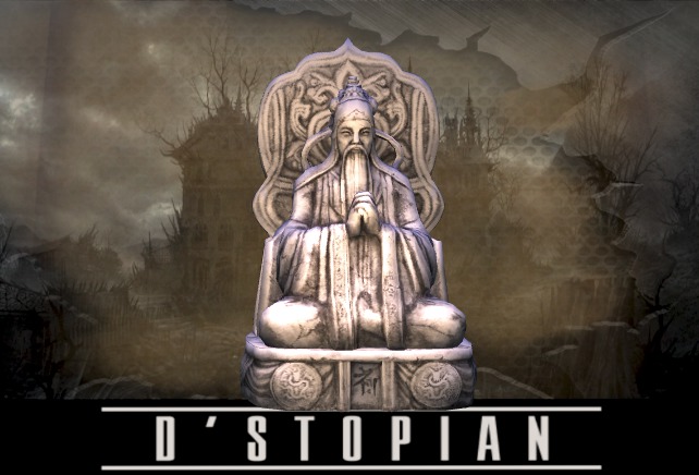 D'STOPIAN // Emperor Statue (marble) [BOXED]