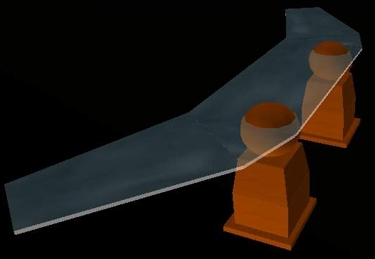Trek Designs - Captain's Quarters Desk - Boxed