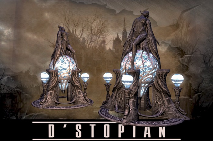D'STOPIAN // Rising from Ice (black stone)