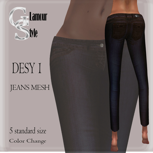 ! GS - DESY JEANS MESH  1