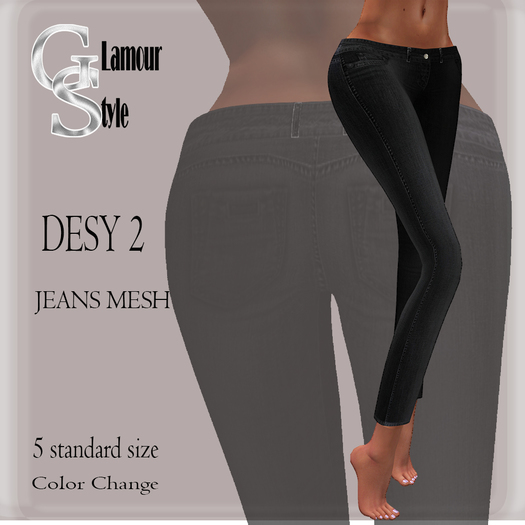 ! GS - DESY JEANS MESH  2