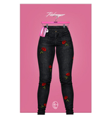 PINKRANGER. Rosa Denim Jeans (Black)