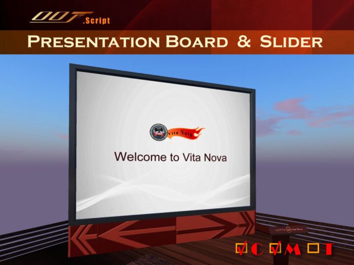 OOJ>>Presentation Board & Slider
