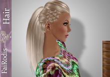 FaiRodis Angel hair blonde1+hair decoration