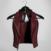 Emery Neil Leather Vest Tanager