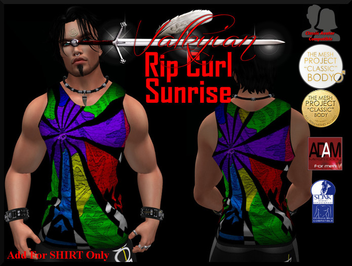 ~Valkyrian~Rip Curl Sunrise TANK (BOXED)