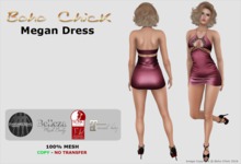Boho Chick Megan Dress (Pink)
