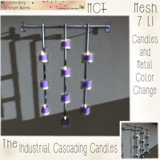 ~ASW~ The Industrial Cascading Candles