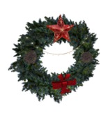 christmas wreath -1- (BOX) M