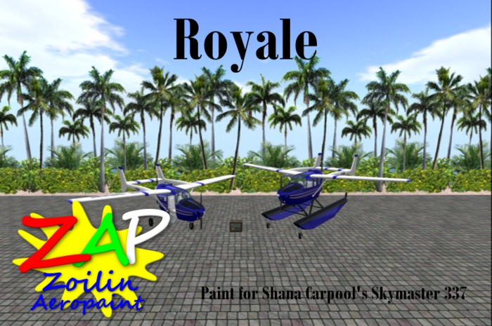 ZAP's Skymaster 337 Royale Paint