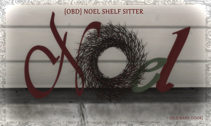 {OBD} NOEL SHELF SITTER [BOXED]