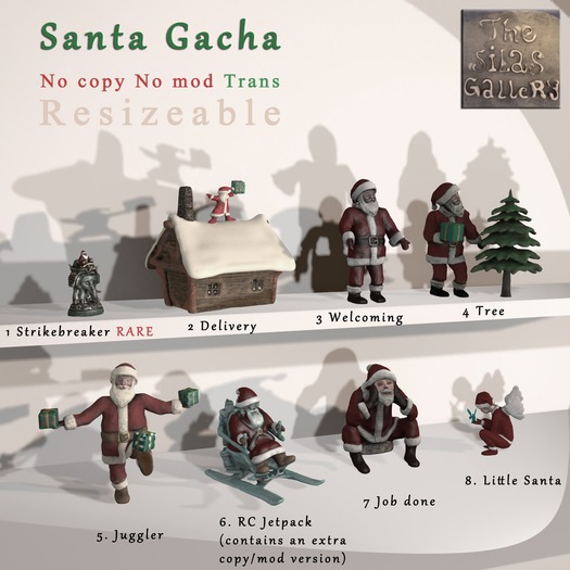 Santa 4 - Tree (box)