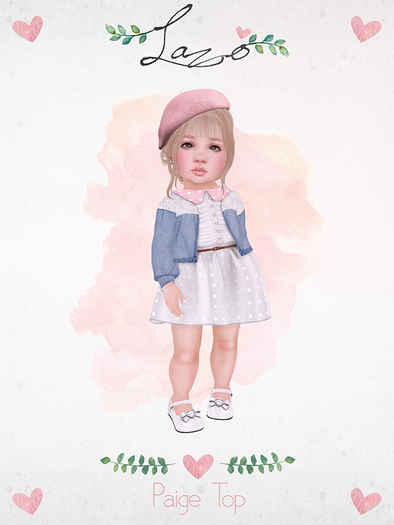 ~LaZo - Paige Top - FATPACK
