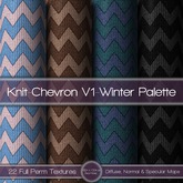 {L} Knit-Chevron V1-Winter Palette