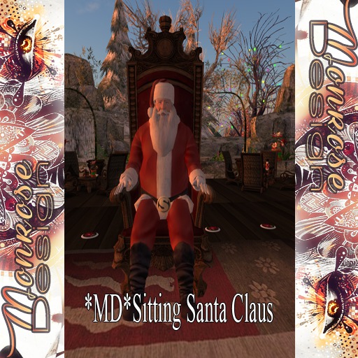 *MD*Sitting Santa Claus