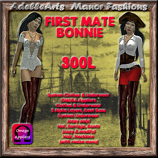 AdelleArts First Mate Bonnie