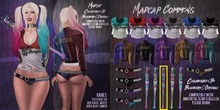 Blueberry & Grixdale - Madcap - Bat - Orange (Cosmetic)