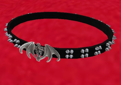 stud belt skeleton wings with bling