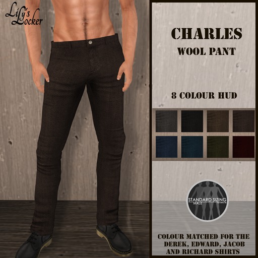 LL - Charles Wool Pants BOXED