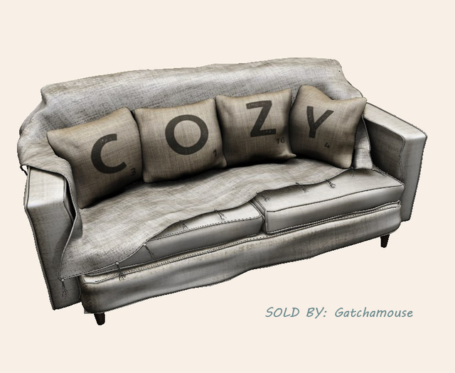 {vespertine}tiny dwelling - lazy sofa / beige