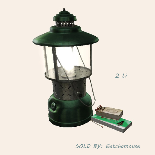 {vespertine}tiny dwelling - mountain lantern /green 9