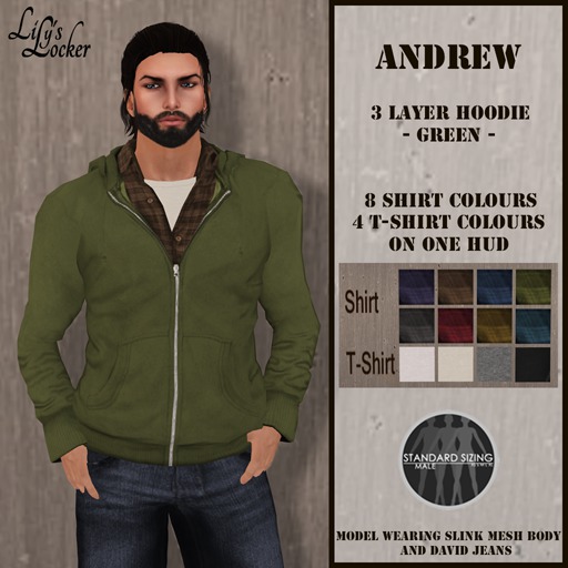 LL - Andrew Green Hoodie BOXED