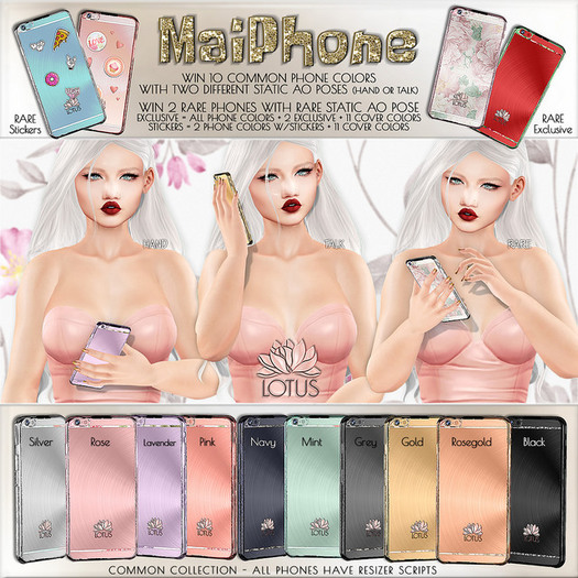 LOTUS. MaiPhone - Mint (hand) BOX