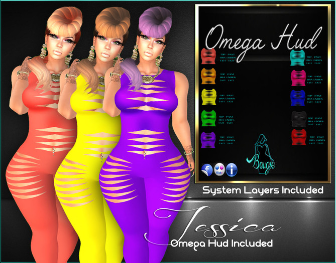 ::!Bougie!::Jessica Bodysuit Omgea Fatpack