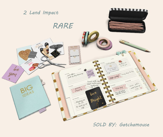 -tres blah- Hodgepodge - Agenda RARE