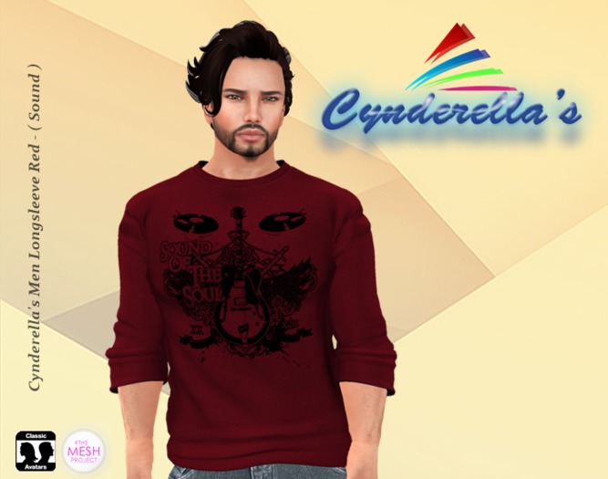 Cynderella's Men Longsleeve Red - ( Sound )