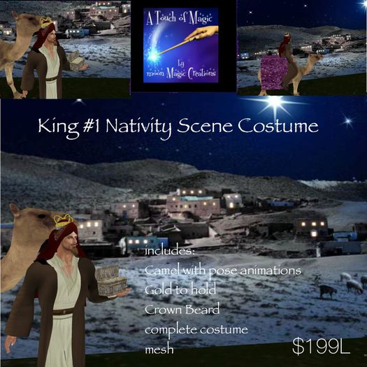 King 1 Nativity Scene costume (box)