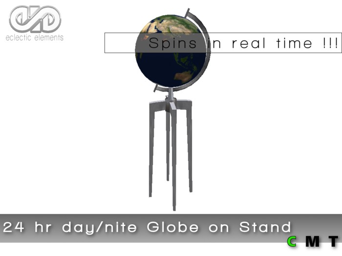 ^Globe Stand - 24hr Night/Day^