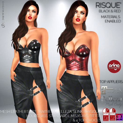EDGE: Risque Black/Red