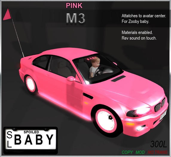 [RL] M3 - Zooby Baby - PINK