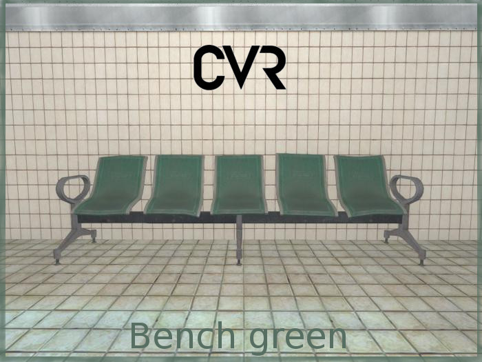 Bench green scripted