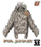 {LD}Clothing-Fur Jacket_Cream