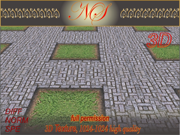 N_s 3d texture pavers  P_016