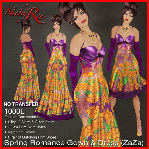 Nicky Ree Gown - Spring Romance Gown & Dress ZaZa