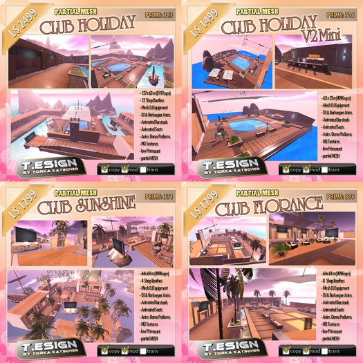 [T.eSign Clubs] SUMMERTIME 4in1 PACKAGE