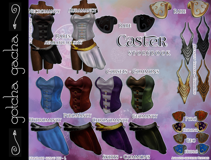 Storybook - Caster - Shoulder - Necromancy (RARE)
