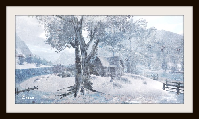 Blue Tree Art  - Blistering Winter