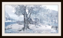 Blue Tree Art  - Blistering Winter