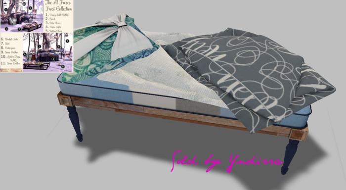 ~ASW~ The Al Fresco Frost Bench