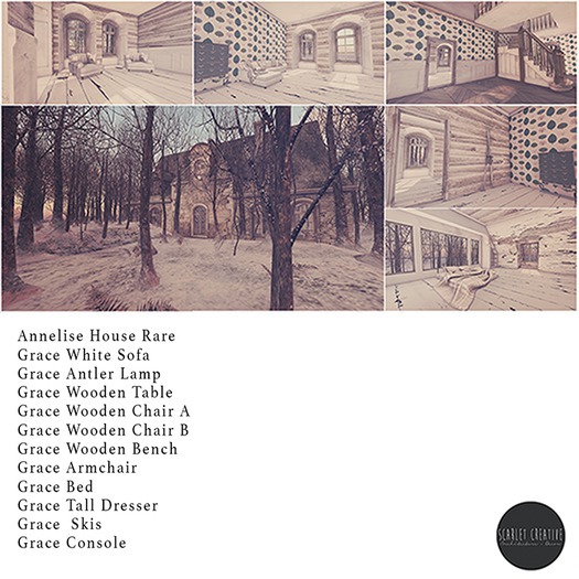 Scarlet Creative - The Arcade - Annelise Cottage RARE
