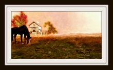 Blue Tree Art  - Grazing