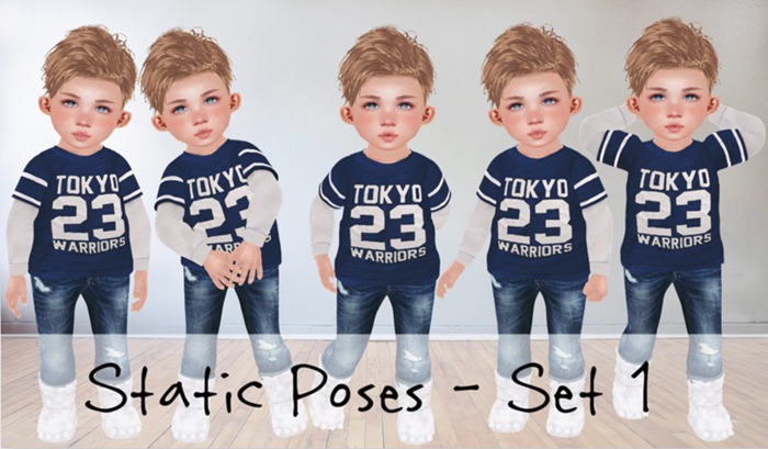 {.: DollFace :.} - Static Poses - Set 1