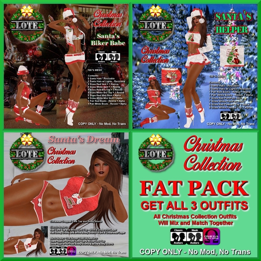 LOTE - Christmas Collection Fat Pack (boxed)