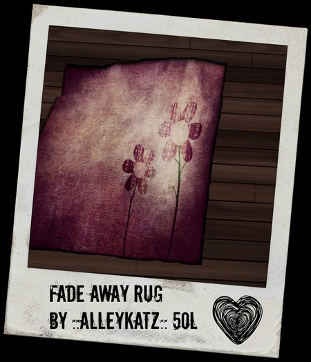 Fade Away Rug ::AlleyKatz:: BOXED