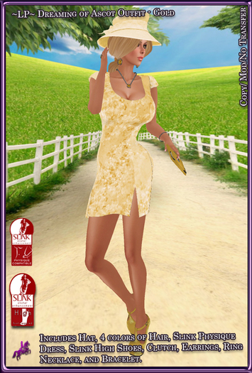 ~LP~ Dreaming of Ascot Outfit (Boxed) Gold