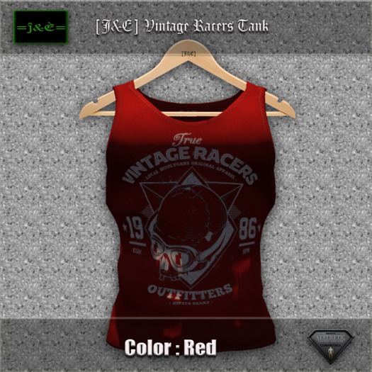 [J&E] Vintage Racers Tank